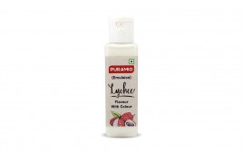 Puramio (Emulsion) Lychee Flavour With Colour  Plastic Bottle  50 millilitre